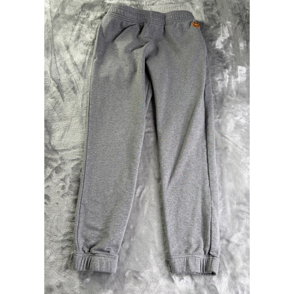 Kenzo Tiger Patch Joggers Mens S Gray Pants Back Zip Pocket